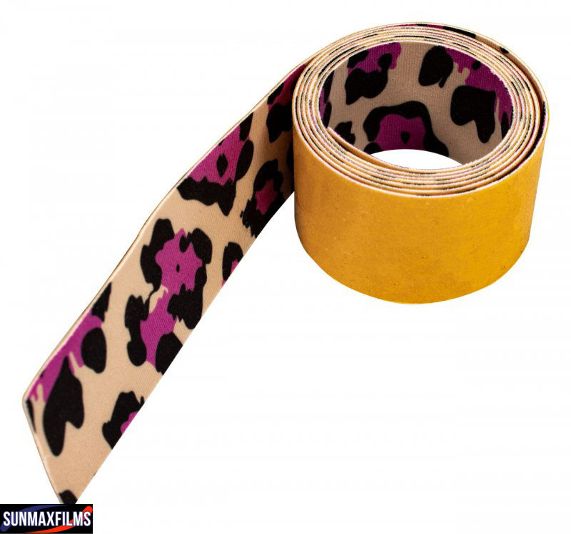 YelloStripe - MicroFine-PinkLeo 3m sunmaxfilms wrapping