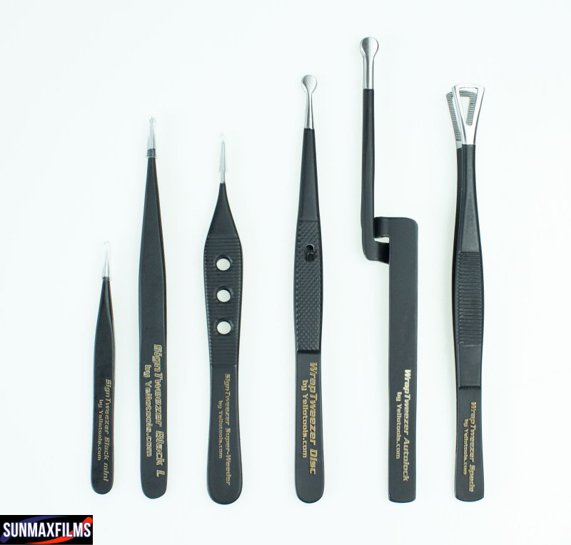 YelloCase Tweezer Set 6 sunmaxfilms tools