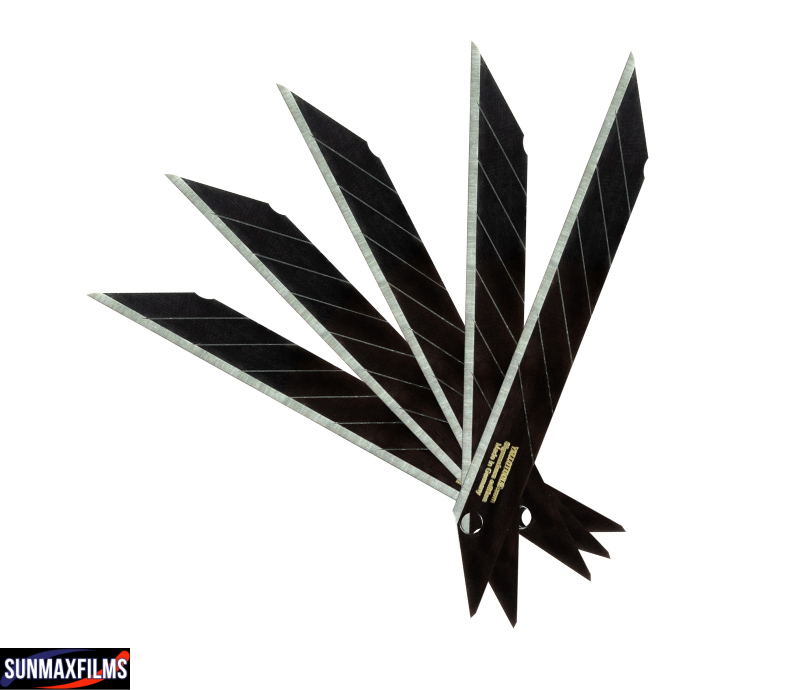 BlackBlades 9mm 30° sunmaxfilms wrapping