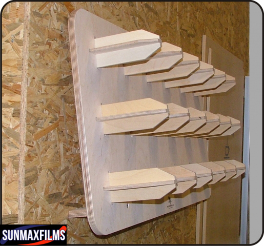 Twister Wallmount - 3 (9 roll) sunmaxfilms wrapping