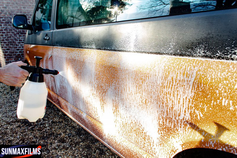 EasyPump Foam sunmaxfilms wrapping